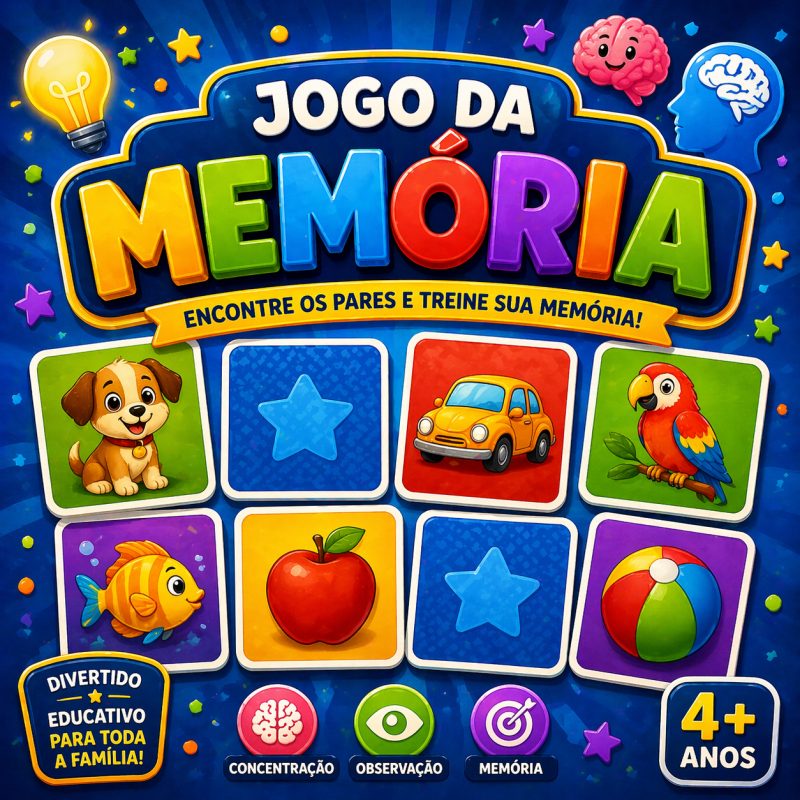 Capa de Jogo da Memoria