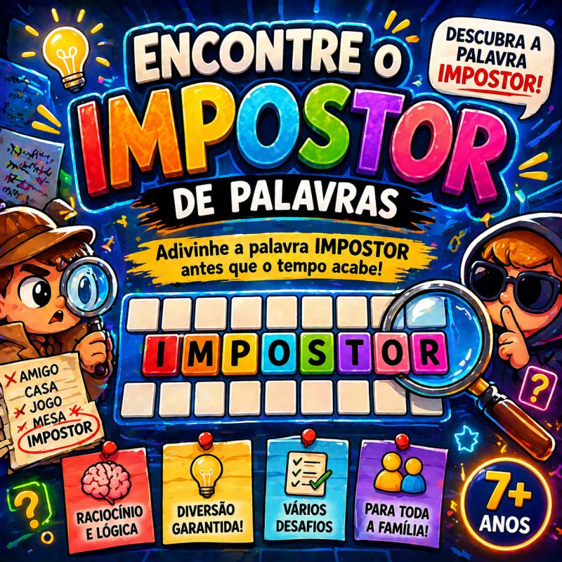 Capa de O Impostor