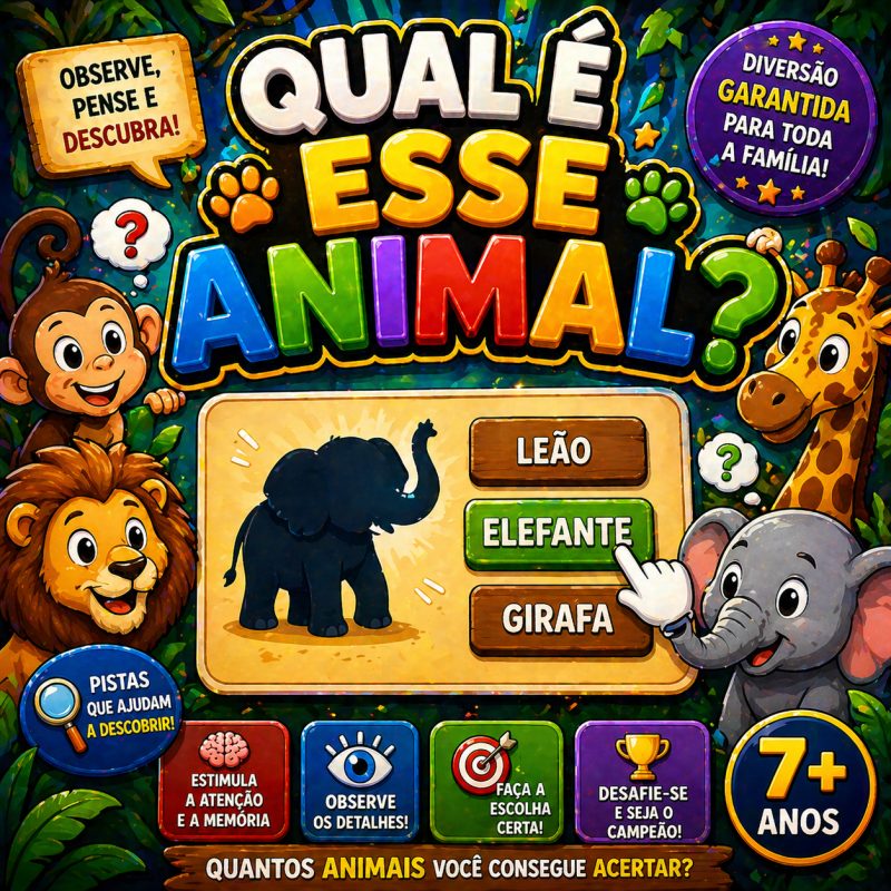 Capa de Qual é esse Animal